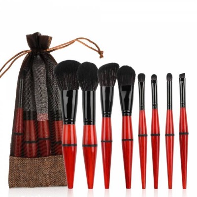 Fashion 8 Pcs Cosmetics Brushes Beauty Classic Series Foundation Custom Logo Makeup Tools Make Up Brush Set